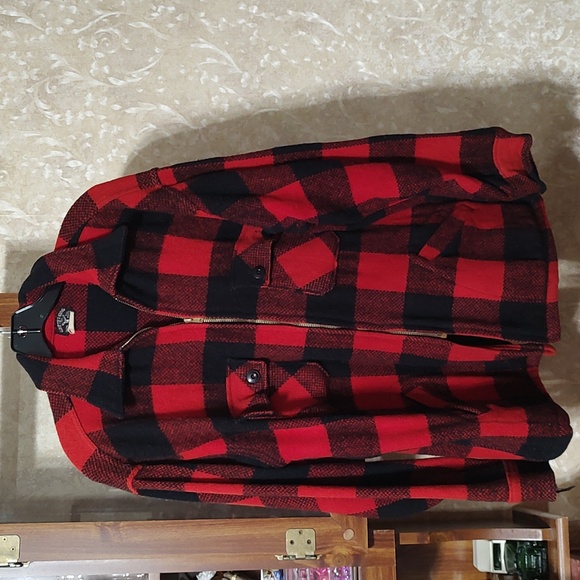 100% Wool Plaid Hunting Jacket - Picture 8 of 8